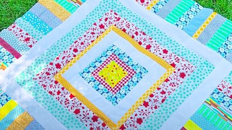 How To Make A One-Day Scrappy Quilt | DIY Joy Projects and Crafts Ideas