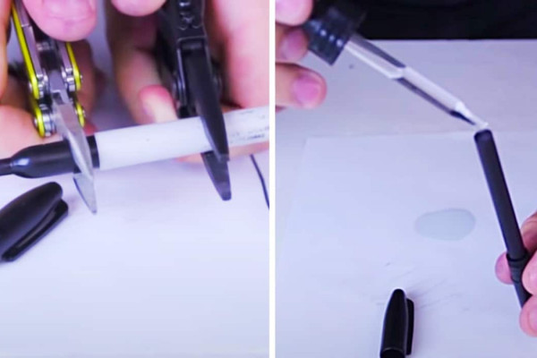 How To Revive A Dry Sharpie - Easy Sharpie Hack - Make a Magic Marker Work
