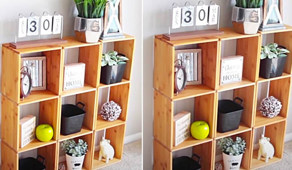 Cutting Board Shelving Unit - Dollar Tree Shelving Unit - Dollar Tree DIY