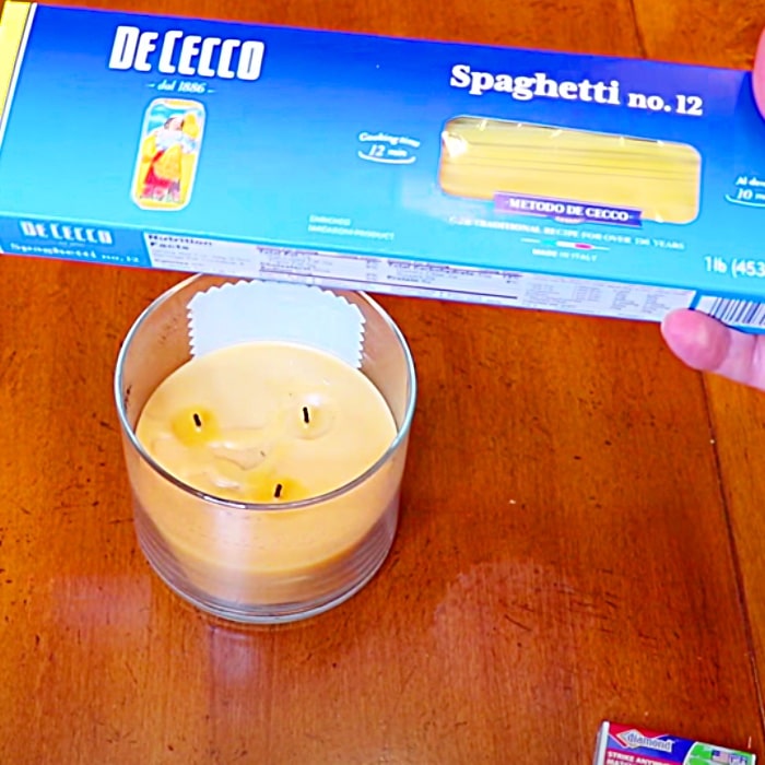 How To Light Candles With Spaghetti - Easy Candle Lighting Method - Use Spaghetti To Light Candles