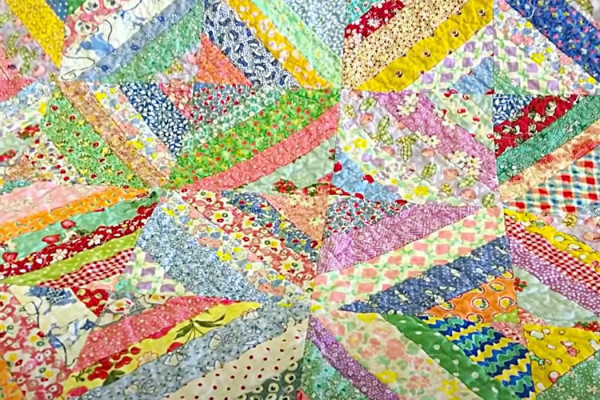 How To Make A String Quilt - Easy Quilt Pattern - Free Quilt Pattern