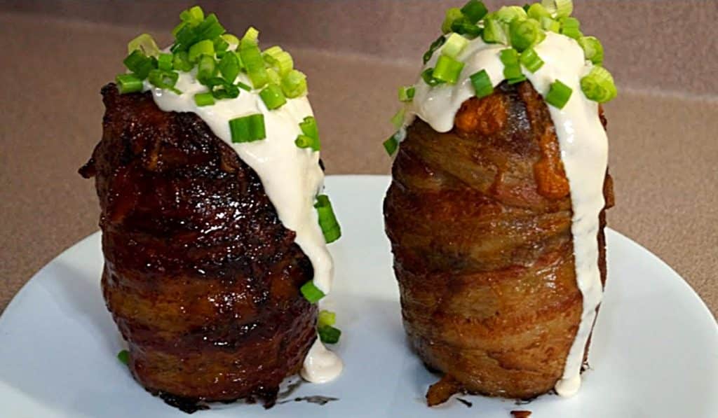 Volcano Baked Potato Recipe - How To Make A Stuffed BBQ Potato - Easy Grilling Ideas