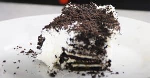 2-Ingredient Oreo Icebox Cake Recipe