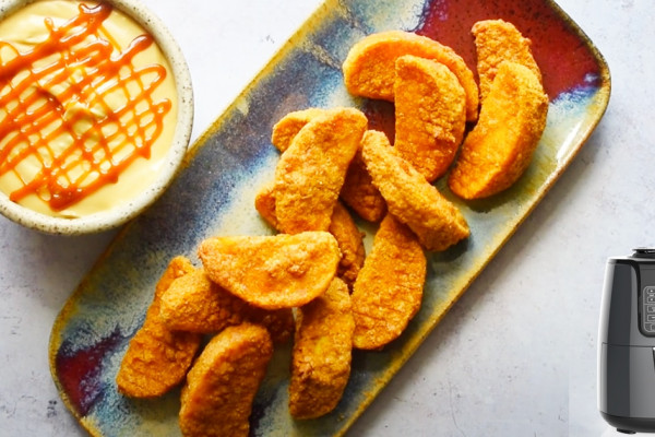 Air Fryer Apple Fries Recipe - Air Fryer Recipes -Apple Fries Recipe