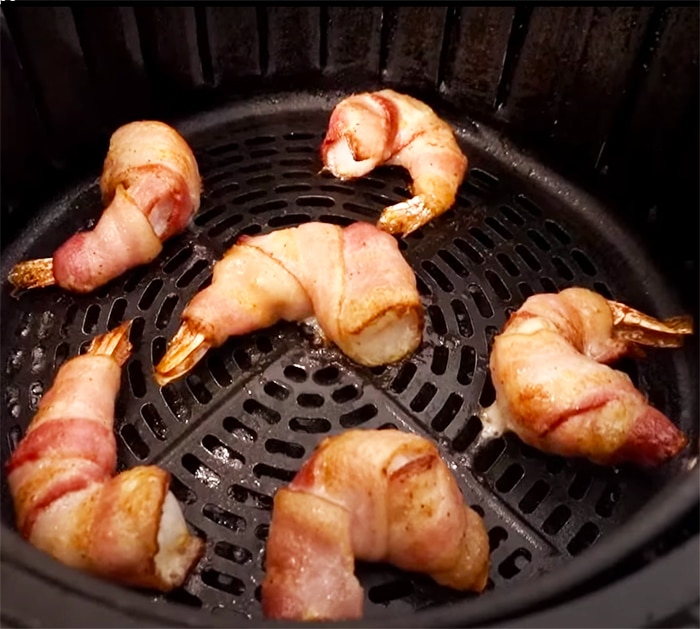 Bacon Air Fryer - Bacon Recipes - Healthy Shrimp Snack Recipe - Air Fryer Bacon Appetizers