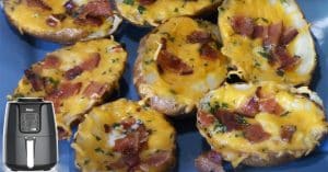 Air Fryer Potato Skins Recipe