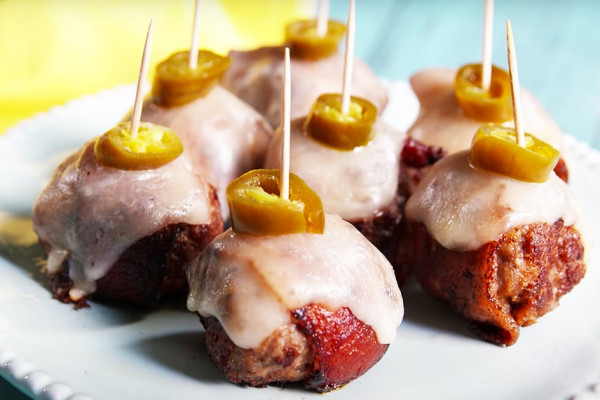 Bacon Burger Bites Recipe - Burger Bites - Bacon Wrapped Recipes