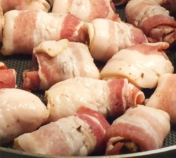 Bacon Chicken Livers - Southern Side Dishes - Southern Snack Ideas - Bacon Wrapped Liver Recipe