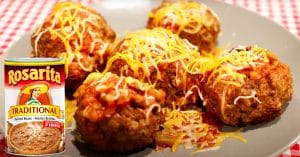 Baked Beef And Bean Meatball Recipe