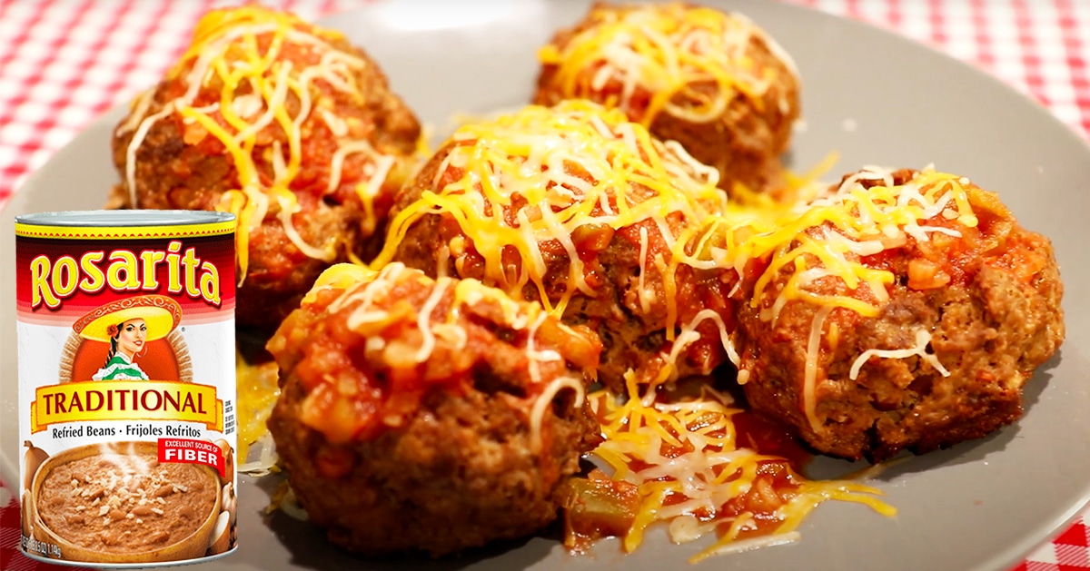 Baked Beef And Bean Meatball Recipe | DIY Joy Projects and Crafts Ideas