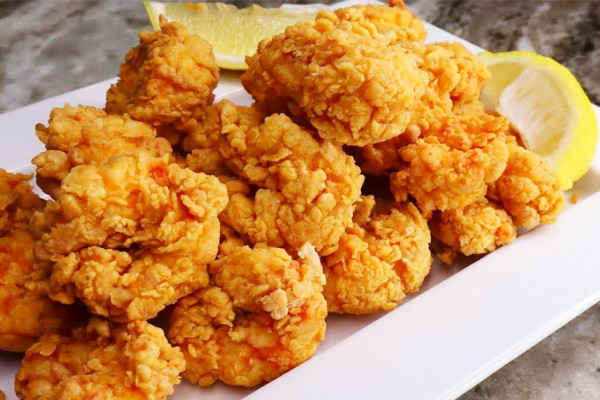 Better Than Popeyes Crispy Fried Shrimp Recipe - Fried Shrimp Recipes - Shrimp Recipes