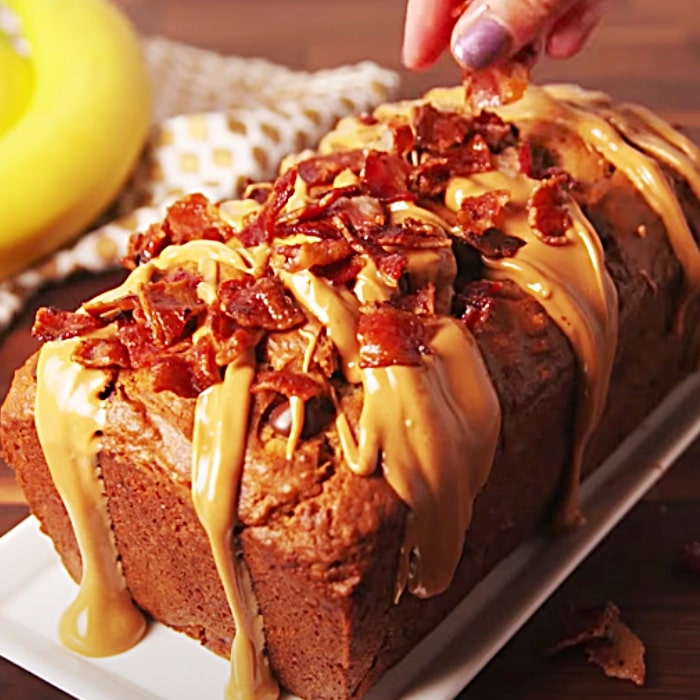 Peanut Butter Recipes - Banana Bread Ideas - How To Make Peanut Butter Banana Bread