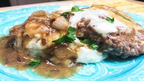 French Onion Salisbury Steak Recipe | DIY Joy Projects and Crafts Ideas