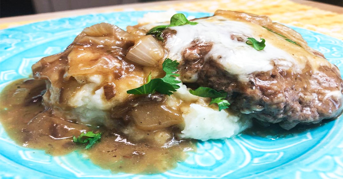 French Onion Salisbury Steak Recipe | DIY Joy Projects and Crafts Ideas