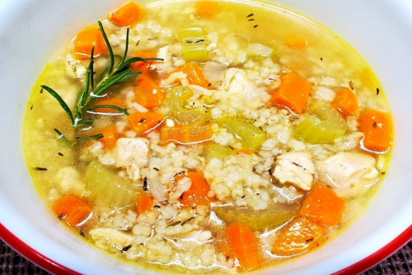 Healthy Chicken Rice Soup Recipe - Healthy Soup Recipes -Soup Recipes