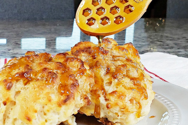 Honey Glazed Biscuits Recipe - Honey Glaze Desserts - Biscuits Recipe