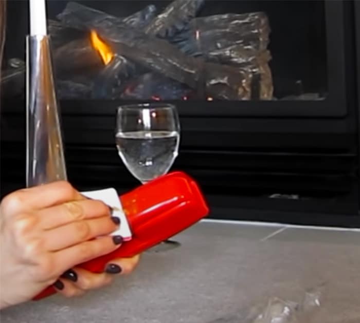 Ice Cube Method Hack To Remove Wax Spills - the Heat Method to remove Candle Wax Spills