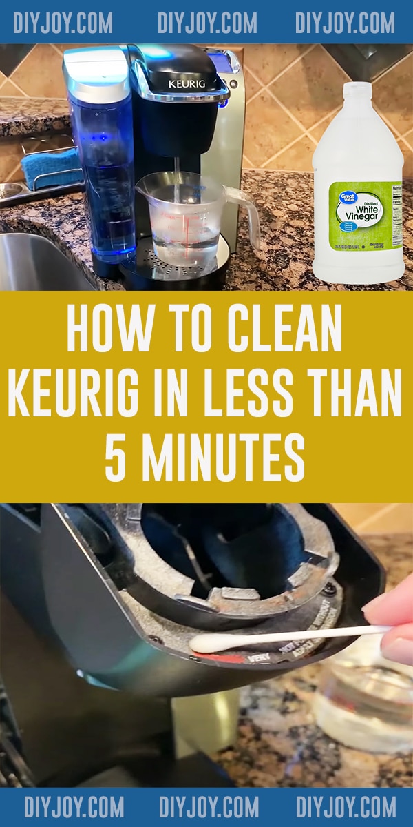 How To Clean Keurig In Less Than 5 Minutes - Easy Keurig cleaning