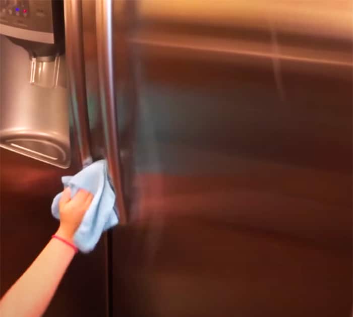Easy Stainless Steel Cleaning - Streak Free Refrigerator Cleaning