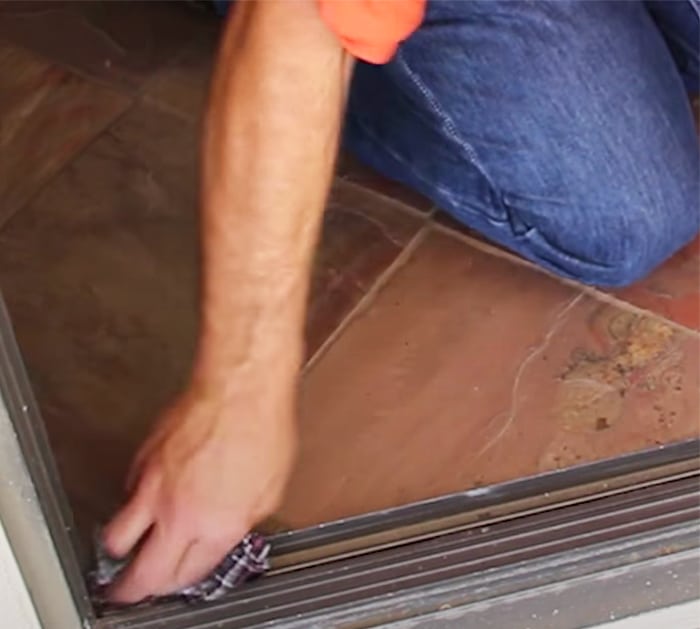 How To Clean a Quiet Sliding Door - How To Eliminate a Squeaky Sliding door - Ways To Grease a Sliding Glass Door - How To Clean The Tracks on a Sliding Door
