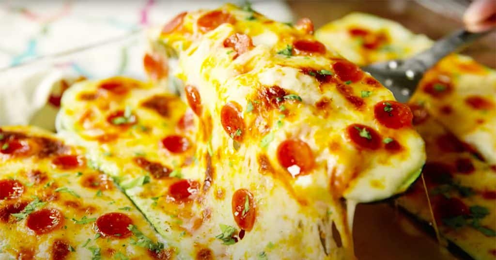 How To Make Pizza Zucchini Boats - Zucchini Recipes - Low Carb Recipes