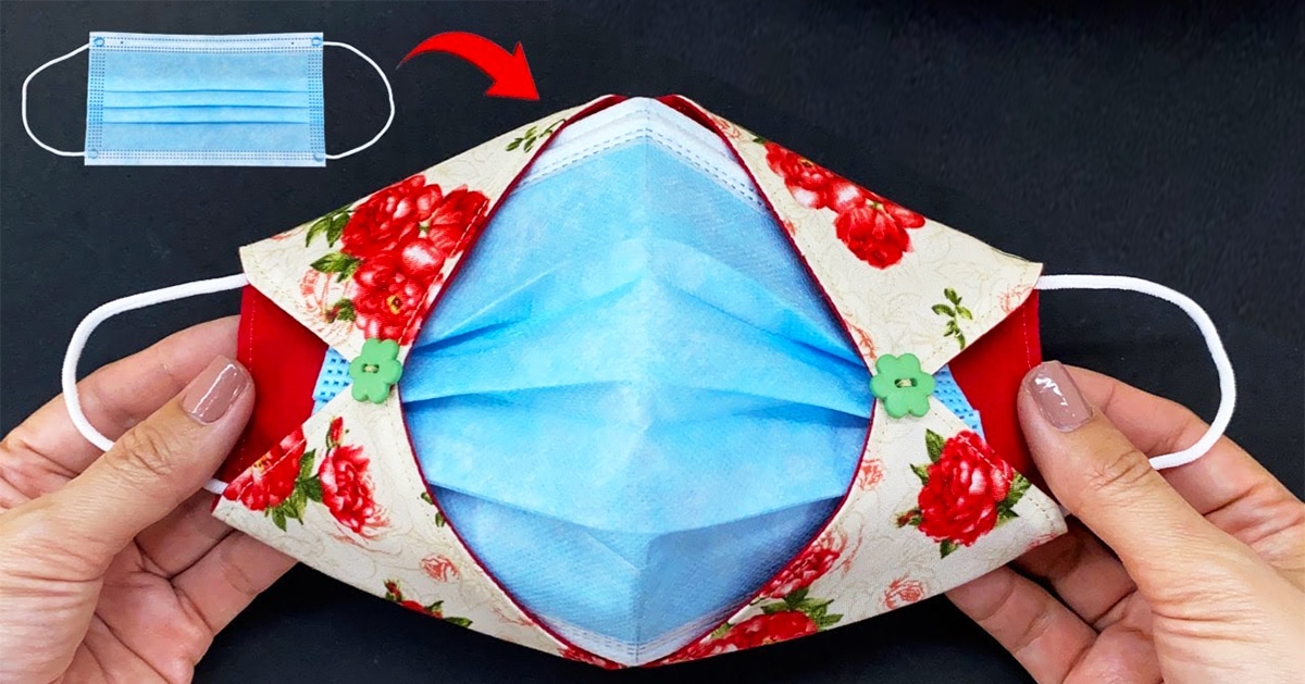 How To Make Surgical Cover Face Mask | DIY Joy Projects and Crafts Ideas