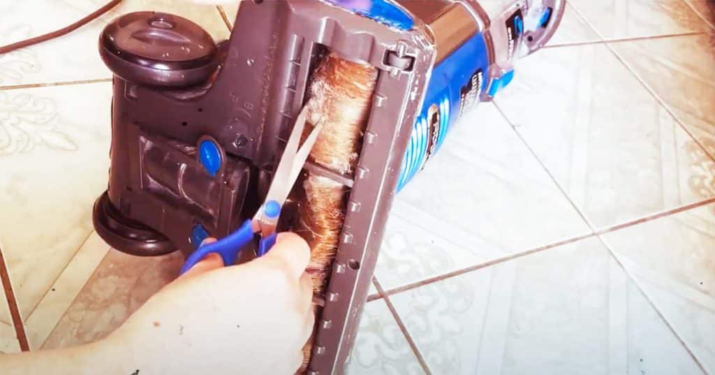 How To Remove Hair Wrapped Around Vacuum Rollers - DIY Vacuum Hair Removal