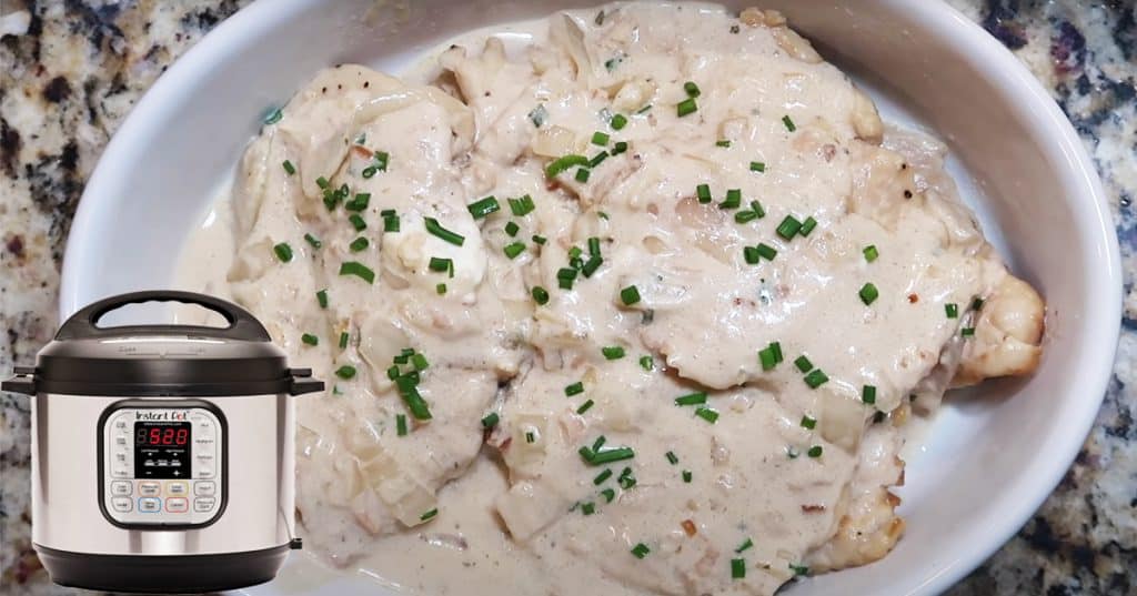 Instant Pot Sour Cream And Onion Chicken Recipe - Instant Pot Recipes - Sour Cream and Onion Chicken