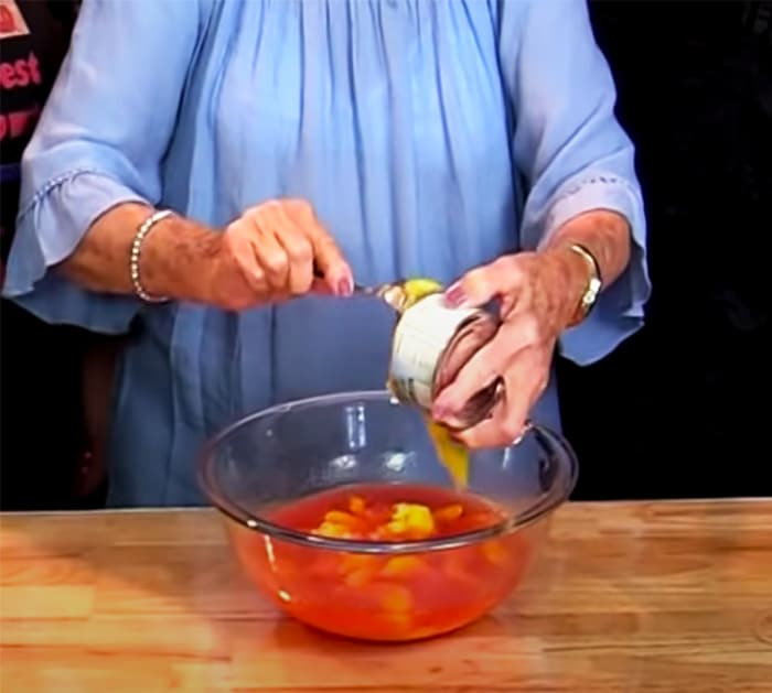Old Fashioned Peach Jello Salad Recipe
