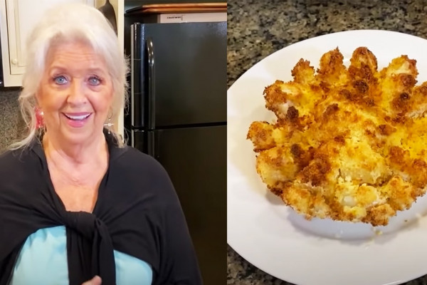 Paula Deen's Air Fryer Spicy Onion Bloom Recipe - Paula Deen Recipes - Blooming Onion Recipes