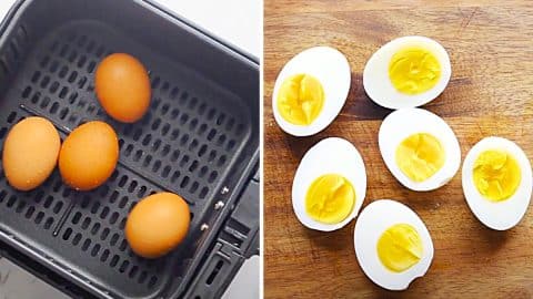 How To Make Hard-Boiled Eggs In An Air Fryer | DIY Joy Projects and Crafts Ideas