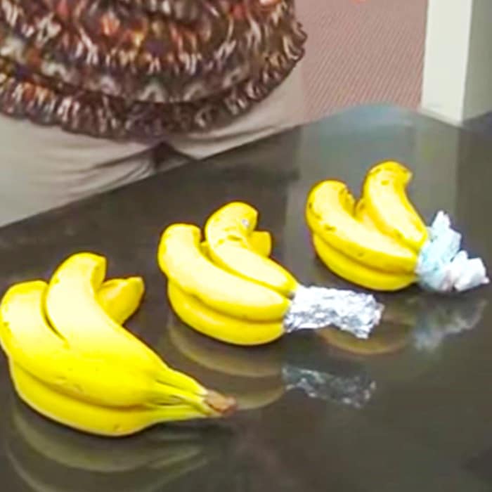 Keep Bananas Fresh - Aluminum Foil For Bananas - Easy Aluminum Foil Ideas