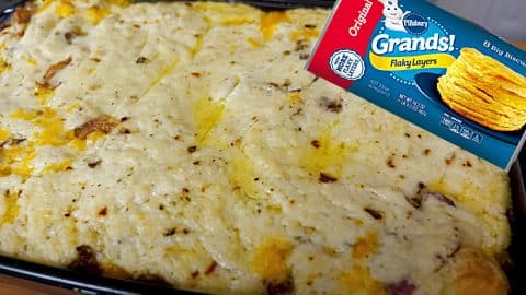 Biscuits And Gravy Casserole With Sausage Recipe | DIY Joy Projects and Crafts Ideas