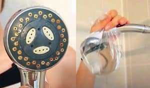 How To Descale A Shower Head With A Plastic Bag