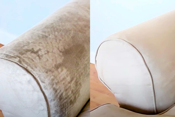 How To Clean A Fabric Sofa - Easy Cleaning Ideas - Cleaning Hacks