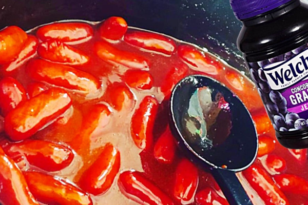 Crockpot Lil Smokies With Grape Jelly - How To Make A Lil Smoky Appetizer - Easy Crockpot Recipe