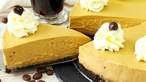 No-Bake Coffee Cheesecake Recipe | DIY Joy Projects and Crafts Ideas