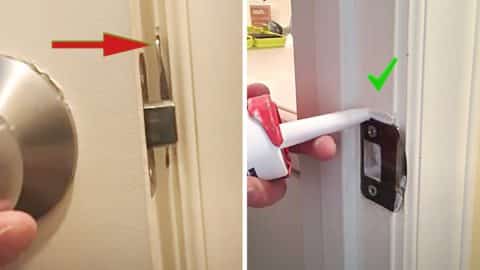 How To Fix A Door That Won’t Latch | DIY Joy Projects and Crafts Ideas