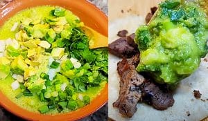 Green Salsa With Avocado Recipe