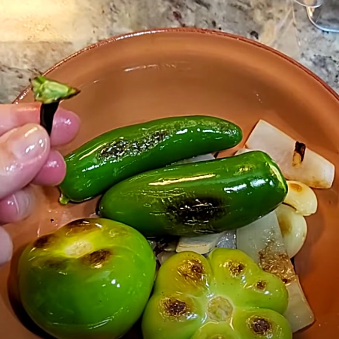 Fajita Salsa - Green Avocado Salsa - Easy Salsa Recipe
