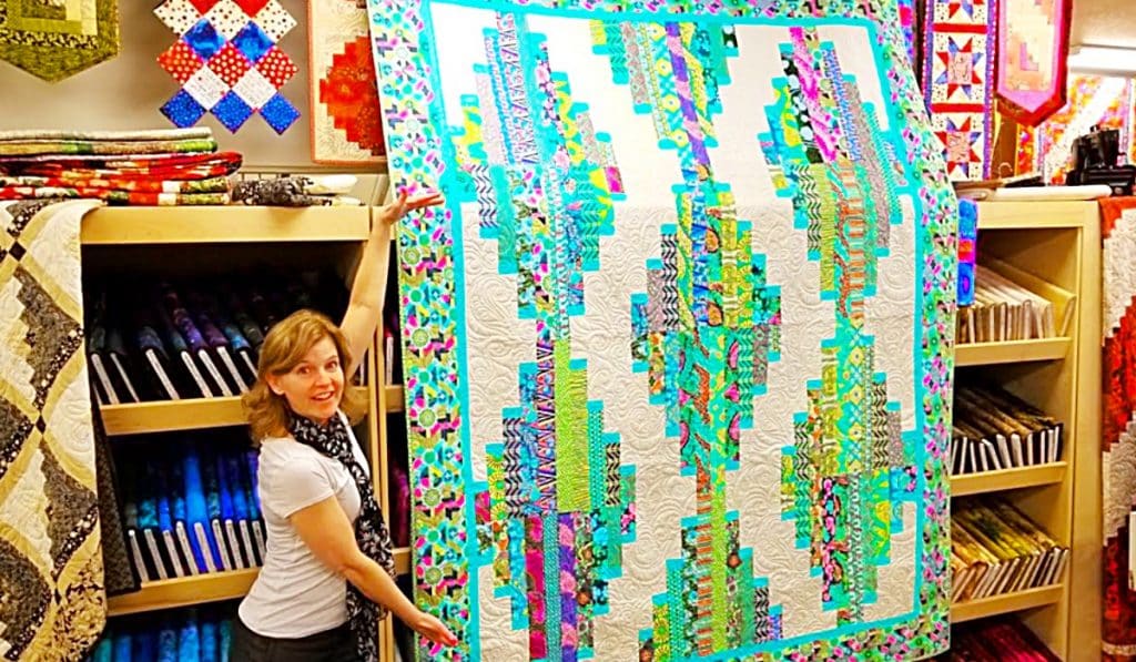 Long Tall Quilt With Donna Jordan - Free Quilt Pattern - Easy Sewing Ideas