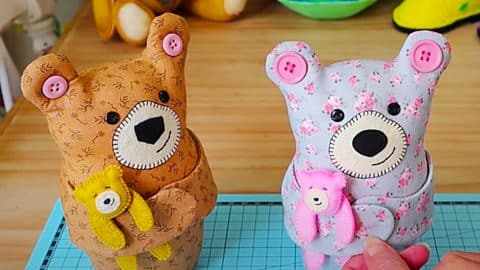 Mama Teddy Bear With Free Pattern | DIY Joy Projects and Crafts Ideas