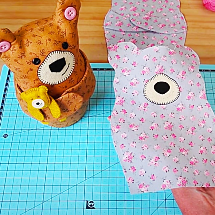 Easy Teddy Bear Pattern - Free Stuffed Animal Pattern - Free Quilt Pattern