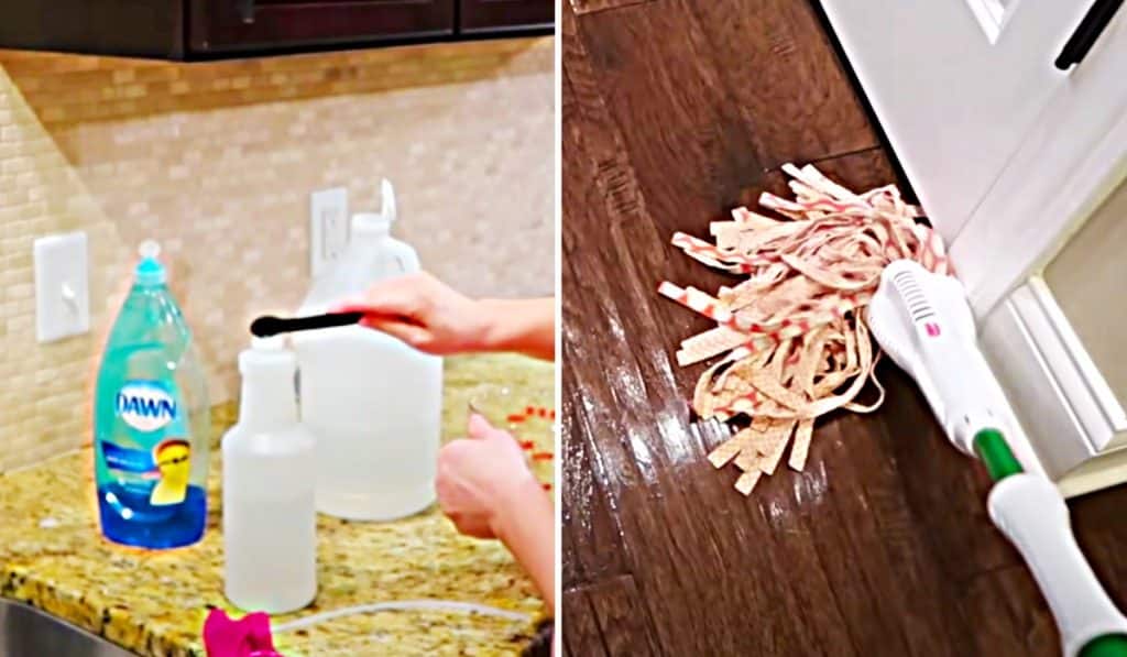 Easy Way To Mop Any Floor - Floor Cleaning Hacks - How To Mop A Floor
