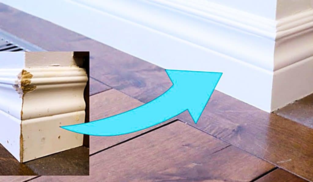 How To Paint Baseboards - Easy Painting Hacks - Baseboard Painting
