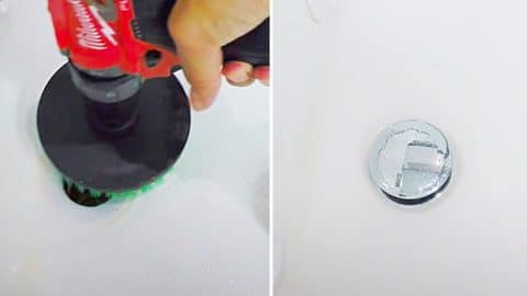 How To Clean A Shower With A Power Drill | DIY Joy Projects and Crafts Ideas
