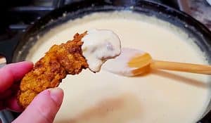 Steak Fingers With Homemade Gravy Dip Recipe