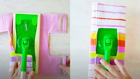 DIY Reusable Wet And Dry Swiffer Pads With Free Pattern | DIY Joy Projects and Crafts Ideas