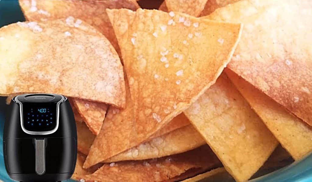 How To Make Air Fryer Tortilla Chips - Easy Air Fryer Snacks - Air Fryer Recipes