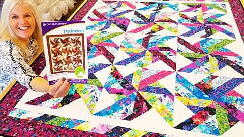Jelly Roll Tradewinds Quilt With Donna Jordan | DIY Joy Projects and Crafts Ideas